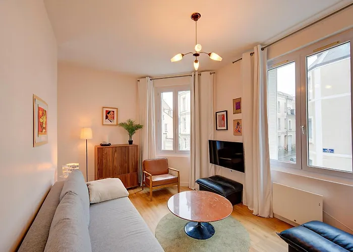 Chic Et Cosy - 5mn De La Gare - Arrivee Autonome Lägenhet Tours